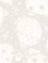 Ballongerna fabric in grey color - pattern number MB29001 - by York in the Daydream collection