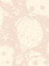 Ballongerna fabric in pink color - pattern number MB29003 - by York in the Daydream collection