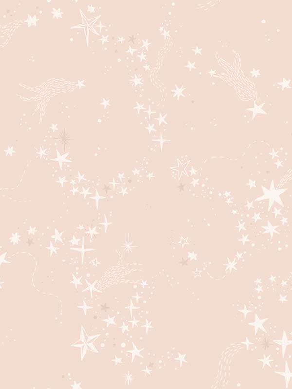 Stjarnhimmel wallpaper in pink color - pattern number MB29020 - by York in the Daydream collection