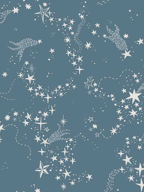 Stjarnhimmel wallpaper in dark blue color - pattern number MB29024 - by York in the Daydream collection