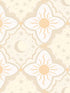 Sol & Mane wallpaper in tangerine color - pattern number MB29032 - by York in the Daydream collection