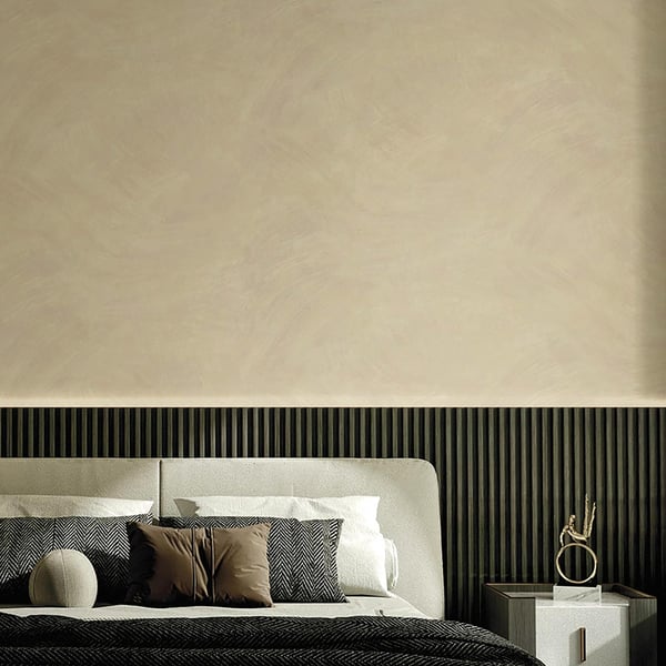 Stucco Struttura wallpaper in beige color - pattern number 27550 - by Galerie in the Italian Textures 4 collection