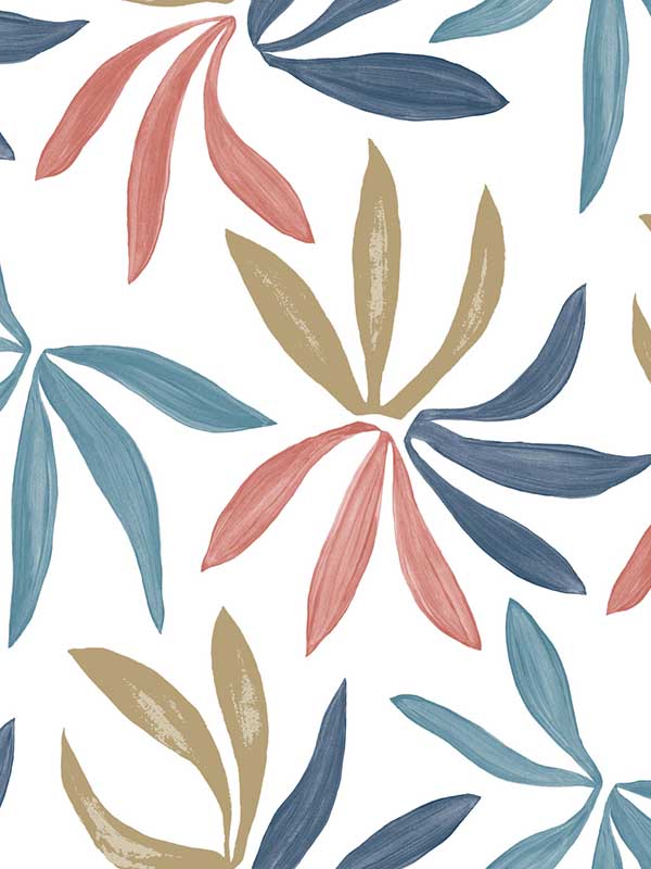 Little Garden fabric in multicolor color - pattern number ZM2811 - by York in the Artisan Studio collection