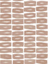 Modernist Motif wallpaper in terracotta color - pattern number ZM2861 - by York in the Artisan Studio collection