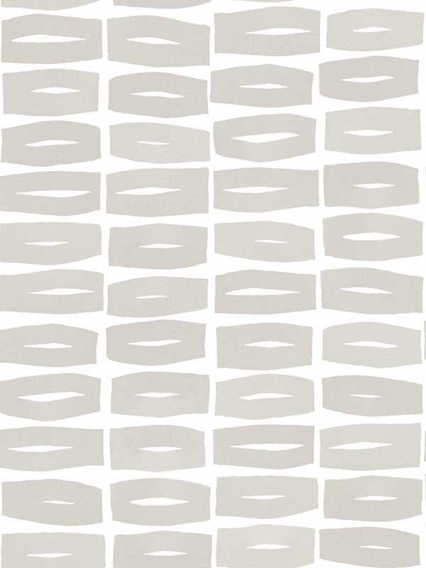 Modernist Motif wallpaper in lichen grey color - pattern number ZM2863 - by York in the Artisan Studio collection