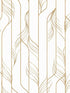 Elemental Thread wallpaper in white & gold color - pattern number DF3301 - by Candice Olson in the Decadence Second Edition collection