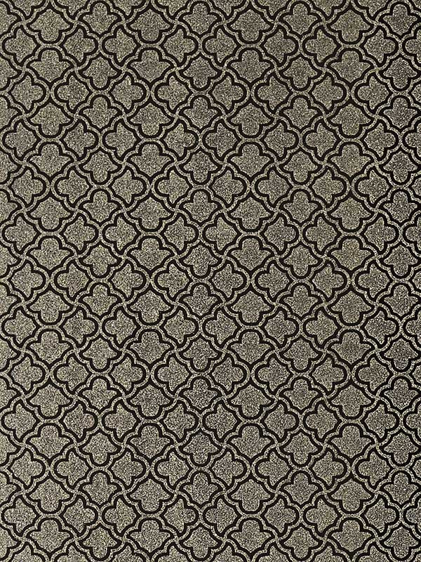 Uptown Glam wallpaper in black &amp; gold color - pattern number DF3336 - by Candice Olson in the Decadence Second Edition collection