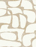 Craftsman Geometric wallpaper in white & gold color - pattern number DF3351 - by Candice Olson in the Decadence Second Edition collection