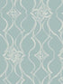 Pirouette wallpaper in spa color - pattern number DF3376 - by Candice Olson in the Decadence Second Edition collection