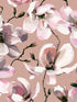 Cherry Blossom wallpaper in brown white rose color - pattern number 47465 - by Galerie in the Flora collection