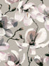 Cherry Blossom wallpaper in grey beige white color - pattern number 47466 - by Galerie in the Flora collection