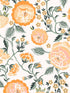 Strawberry Garden fabric in yellow color - pattern number 131421 - by Graham and Brown in the Cath Kidston SS25 collection