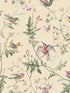 Hummingbirds fabric in original multi colour color - pattern number 100/14071.CS.0 - by Cole and Son in the Selection of Hummingbirds collection