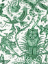 Bosque Dreams fabric in seafoam color - pattern number W0213/05.CAC.0 - by Clarke and Clarke in the Mythica Wallcoverings collection