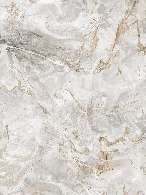 Calacatta mural in marble banner 4 panel color - pattern number W0204/01.CAC.0 - by Clarke and Clarke in the Expressions Performance Wallcoverings collection