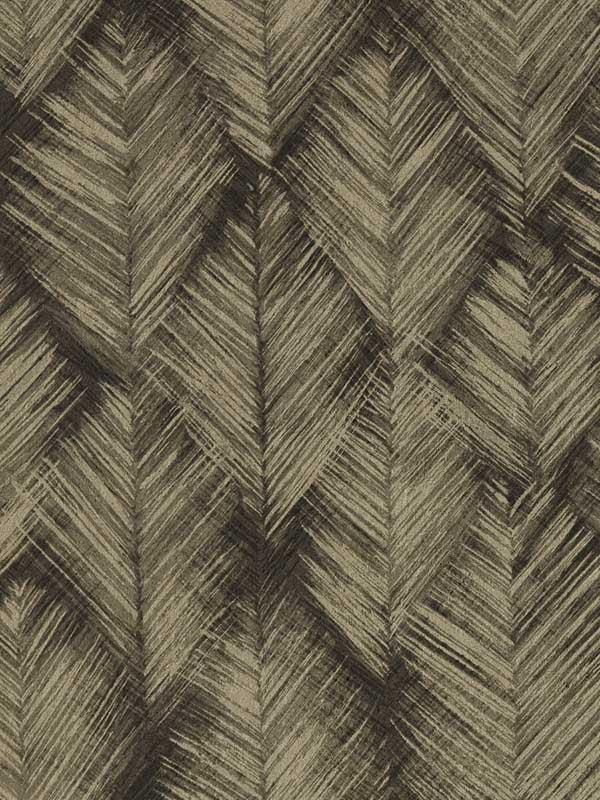Folius wallpaper in charcoal gilver color - pattern number W0206/01.CAC.0 - by Clarke and Clarke in the Expressions Performance Wallcoverings collection