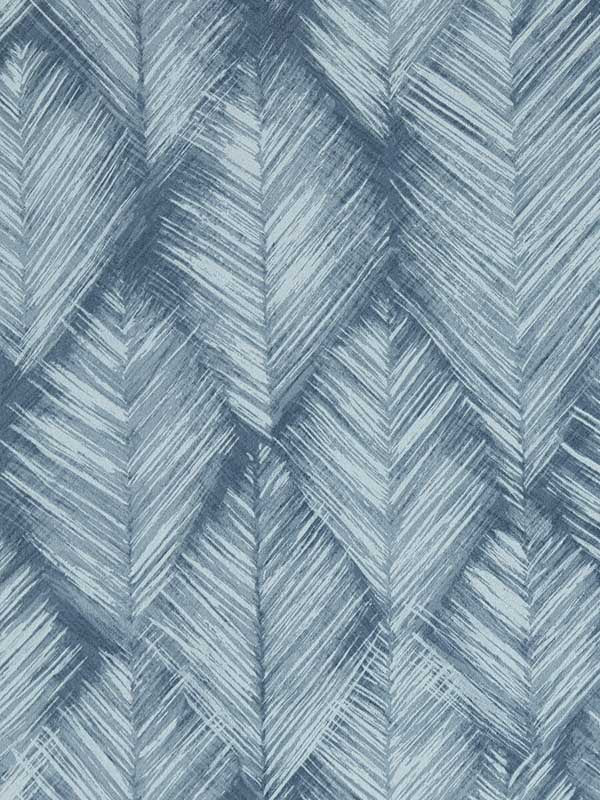 Folius wallpaper in midnight color - pattern number W0206/03.CAC.0 - by Clarke and Clarke in the Expressions Performance Wallcoverings collection