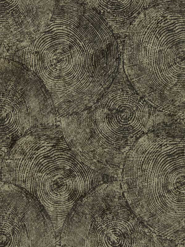 Silvan wallpaper in charcoal gilver color - pattern number W0209/01.CAC.0 - by Clarke and Clarke in the Expressions Performance Wallcoverings collection