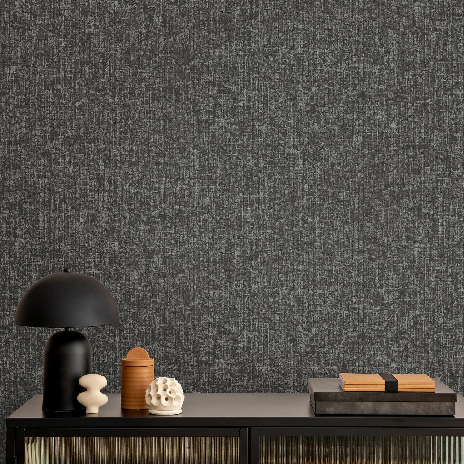 Geometric Wallpaper in Grey color - pattern number 27618 - by Galerie in the Cerra collection