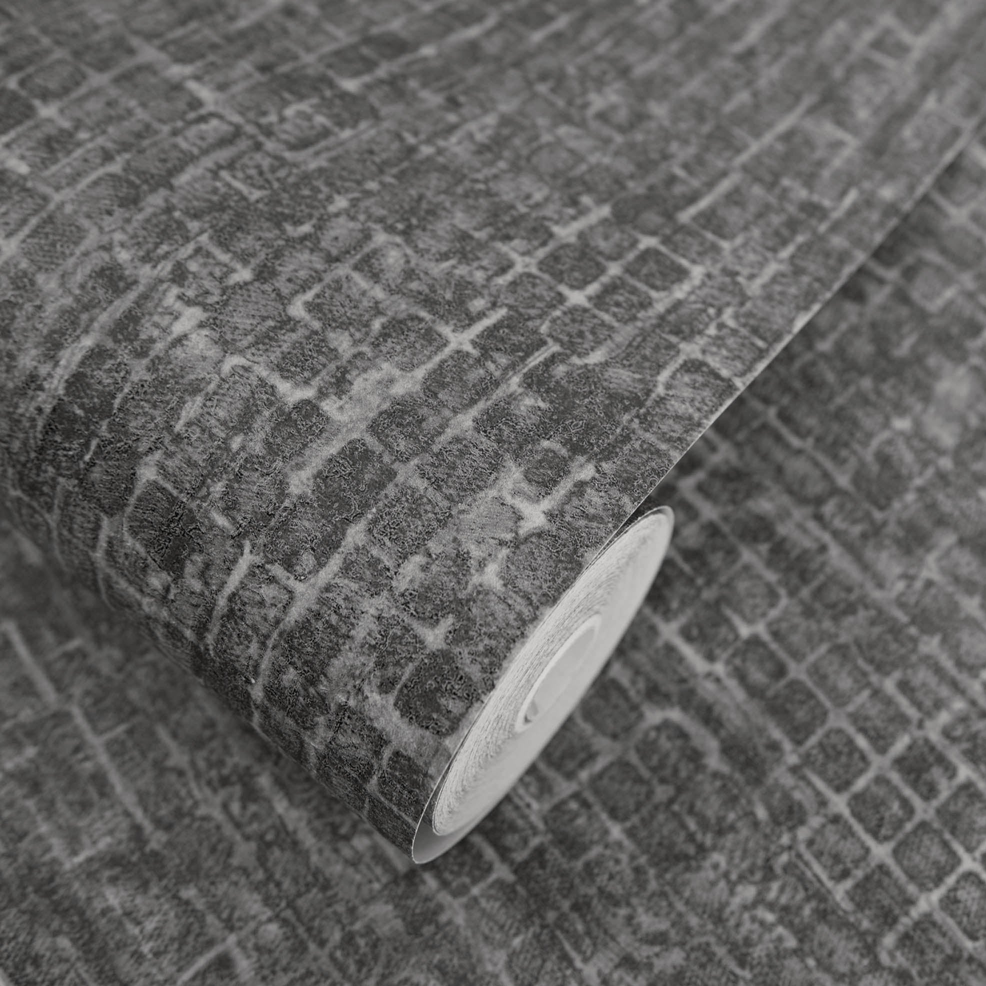 Geometric Wallpaper in Grey color - pattern number 27618 - by Galerie in the Cerra collection