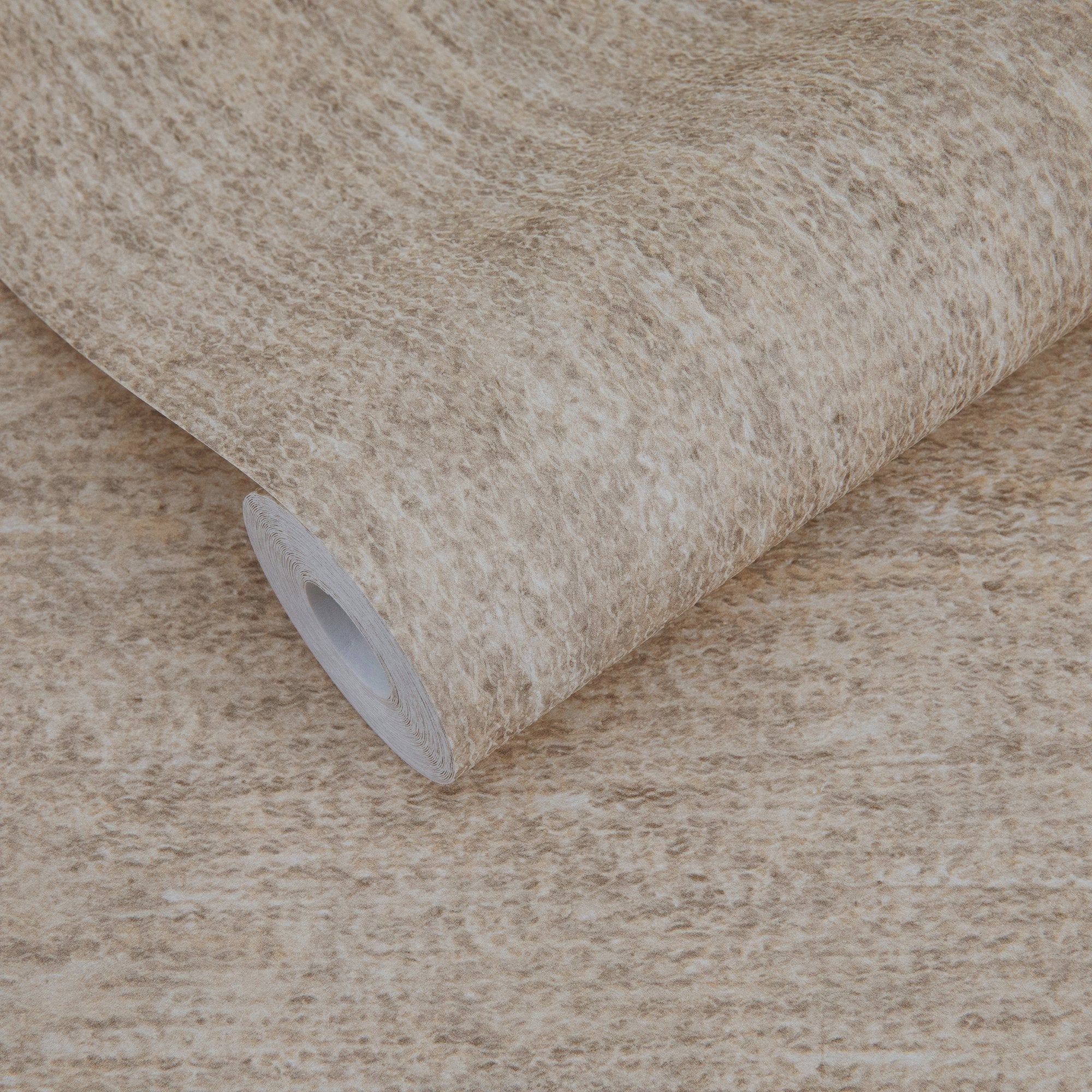 Plain Texture Wallpaper in Beige color - pattern number 27627 - by Galerie in the Cerra collection