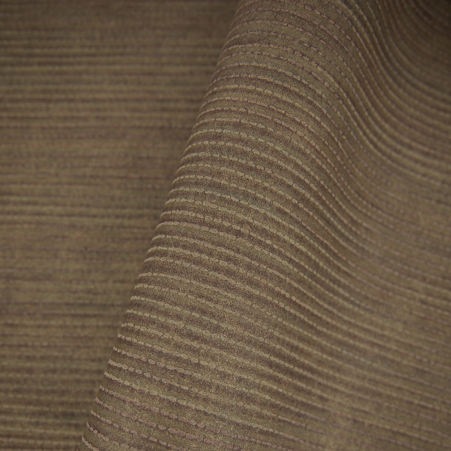 Stripe Wallpaper in Green color - pattern number 27638 - by Galerie in the Cerra collection