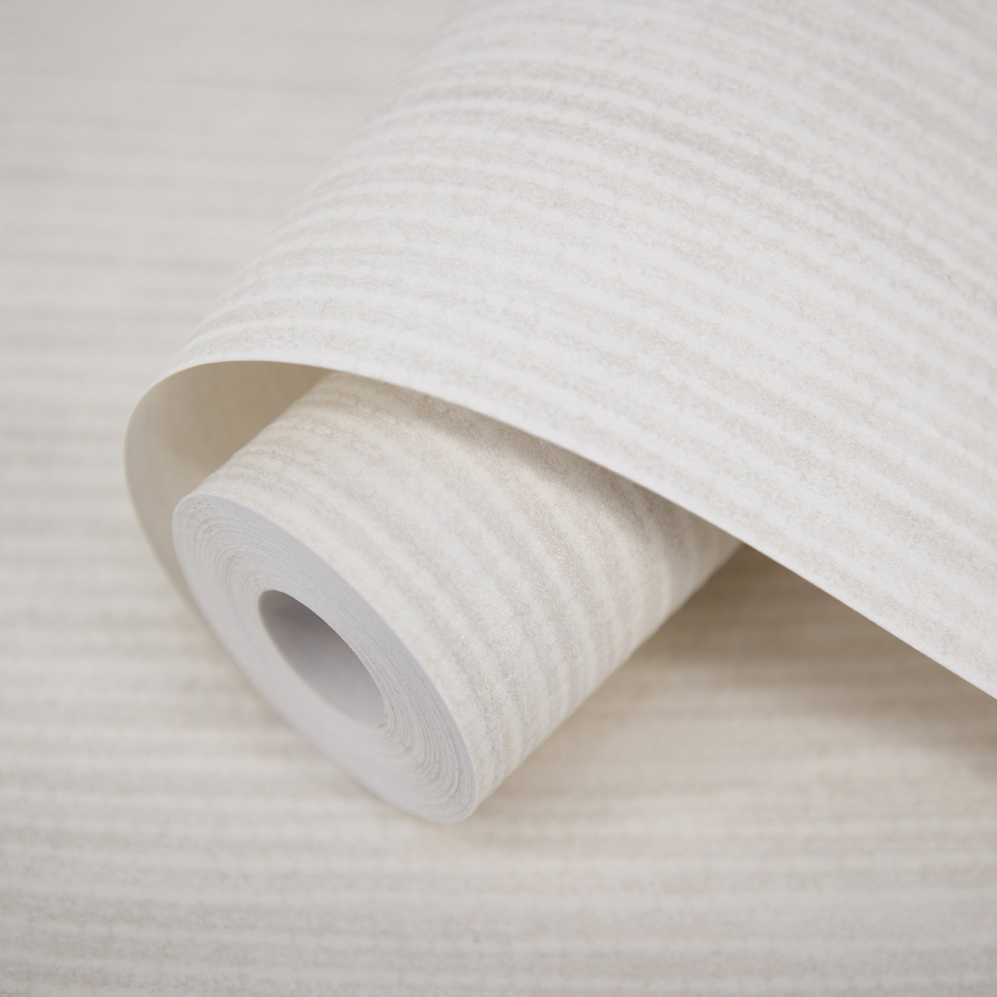 Stripe Wallpaper in Cream color - pattern number 27643 - by Galerie in the Cerra collection