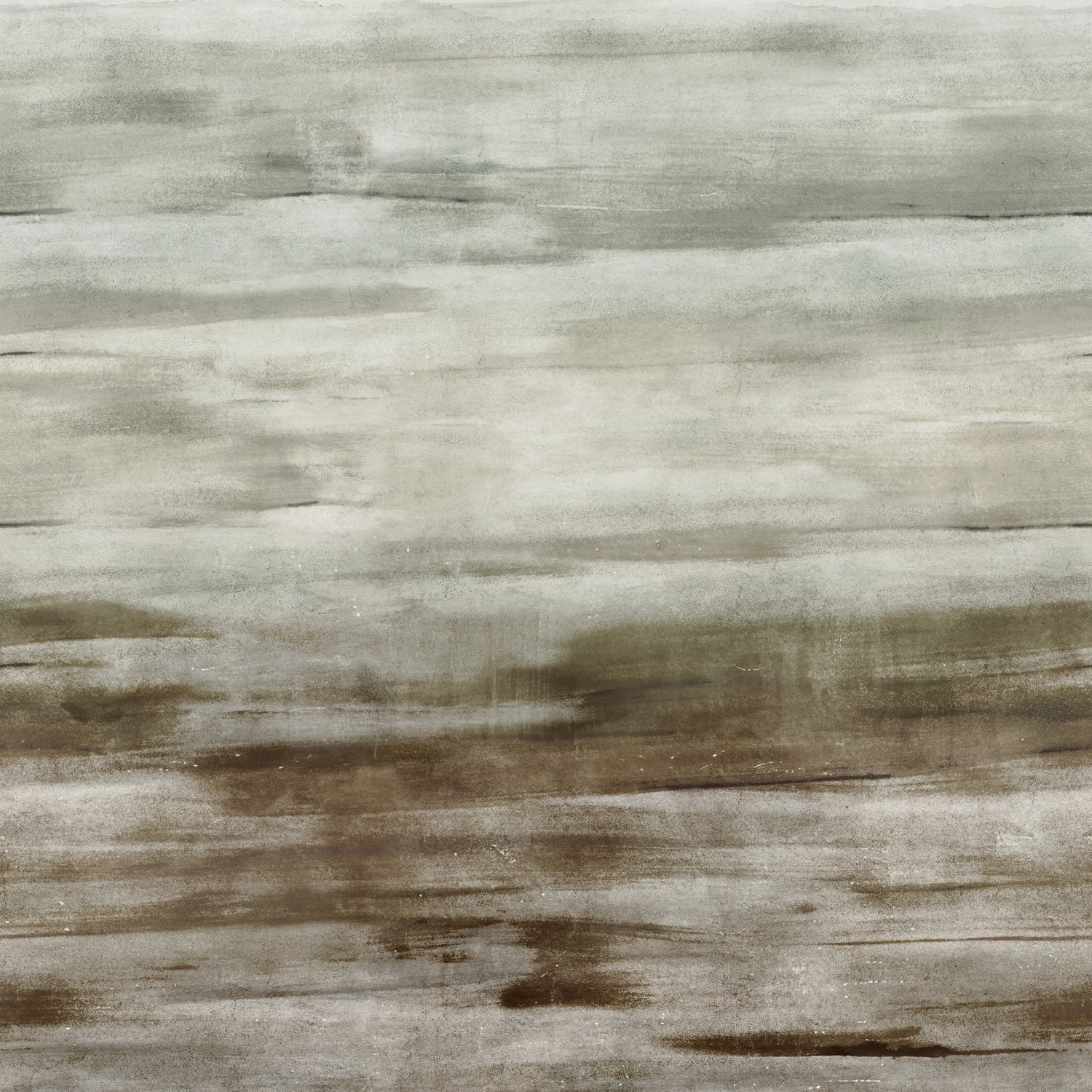Abstract 4 Panel Mural in Green color - pattern number 27649 - by Galerie in the Cerra collection
