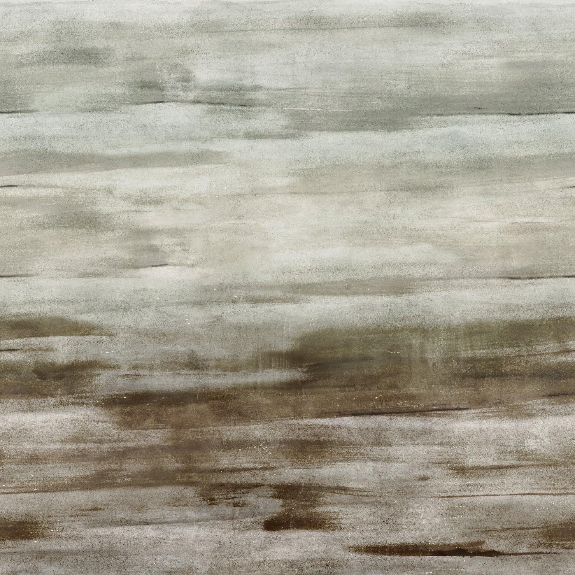Abstract 4 Panel Mural in Green color - pattern number 27649 - by Galerie in the Cerra collection