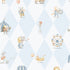 Cirque Wallpaper in Blue color - pattern number 282-2 - by Galerie in the Bambino collection