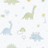 Dino Wallpaper in Blue color - pattern number 283-2 - by Galerie in the Bambino collection
