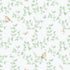 Birdy Wallpaper in Green color - pattern number 284-3 - by Galerie in the Bambino collection