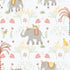 Elefun Wallpaper in Silver Grey color - pattern number 285-4 - by Galerie in the Bambino collection