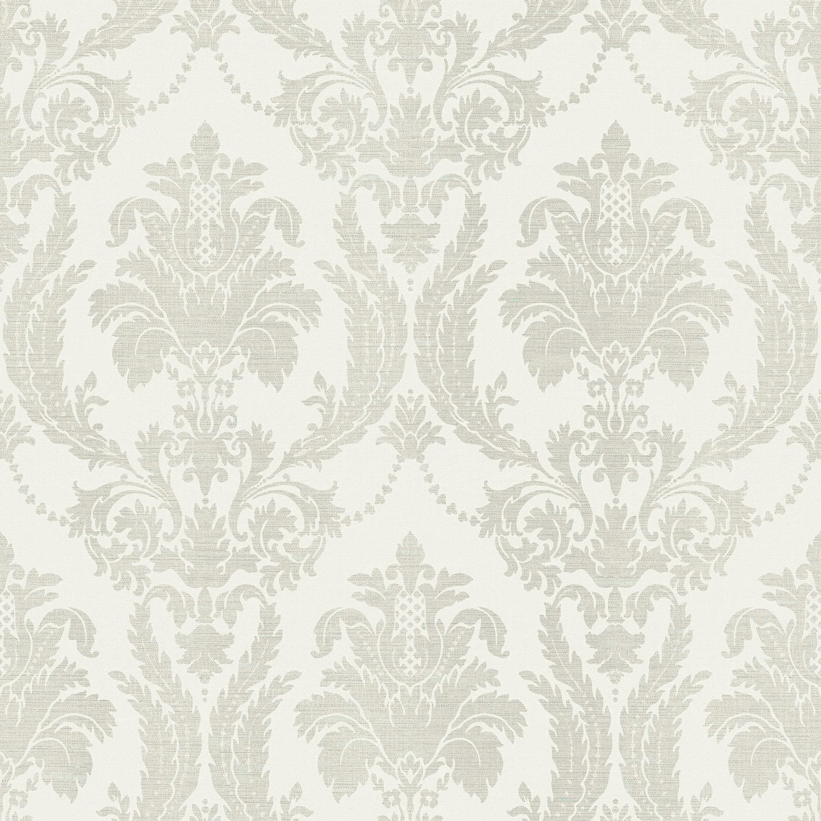 DAMASCO THEMA wallpaper in cream color - pattern number 28802 - by Galerie in the Italian Style collection