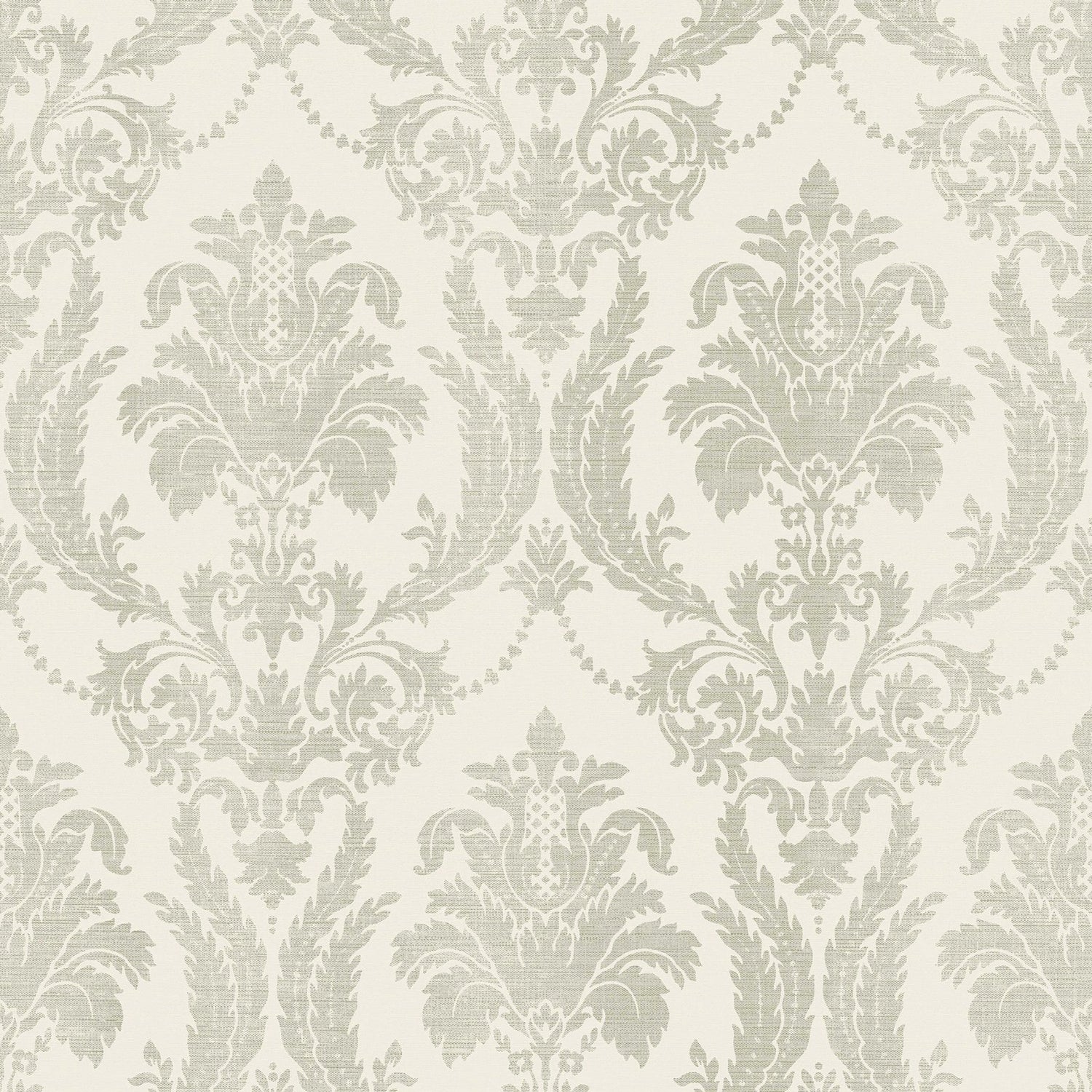 DAMASCO THEMA wallpaper in green color - pattern number 28805 - by Galerie in the Italian Style collection