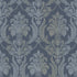 DAMASCO THEMA wallpaper in blue color - pattern number 28809 - by Galerie in the Italian Style collection