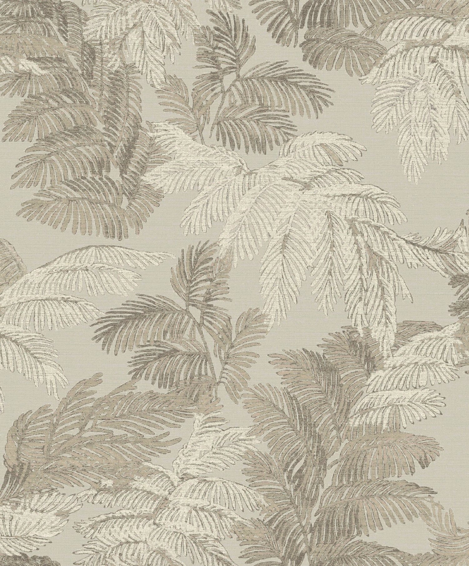 PALMA THEMA wallpaper in bronze brown color - pattern number 28812 - by Galerie in the Italian Style collection
