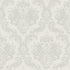 DAMASCO CAIRO wallpaper in silver grey color - pattern number 28821 - by Galerie in the Italian Style collection