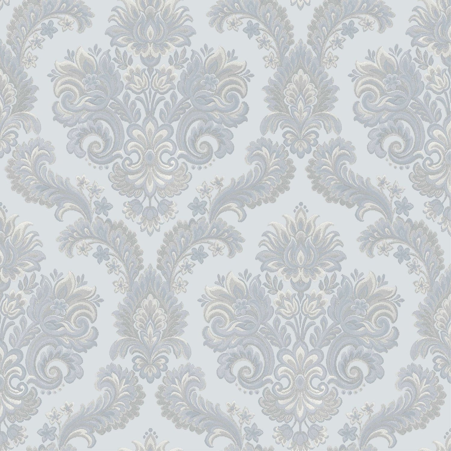 DAMASCO CAIRO wallpaper in blue color - pattern number 28826 - by Galerie in the Italian Style collection