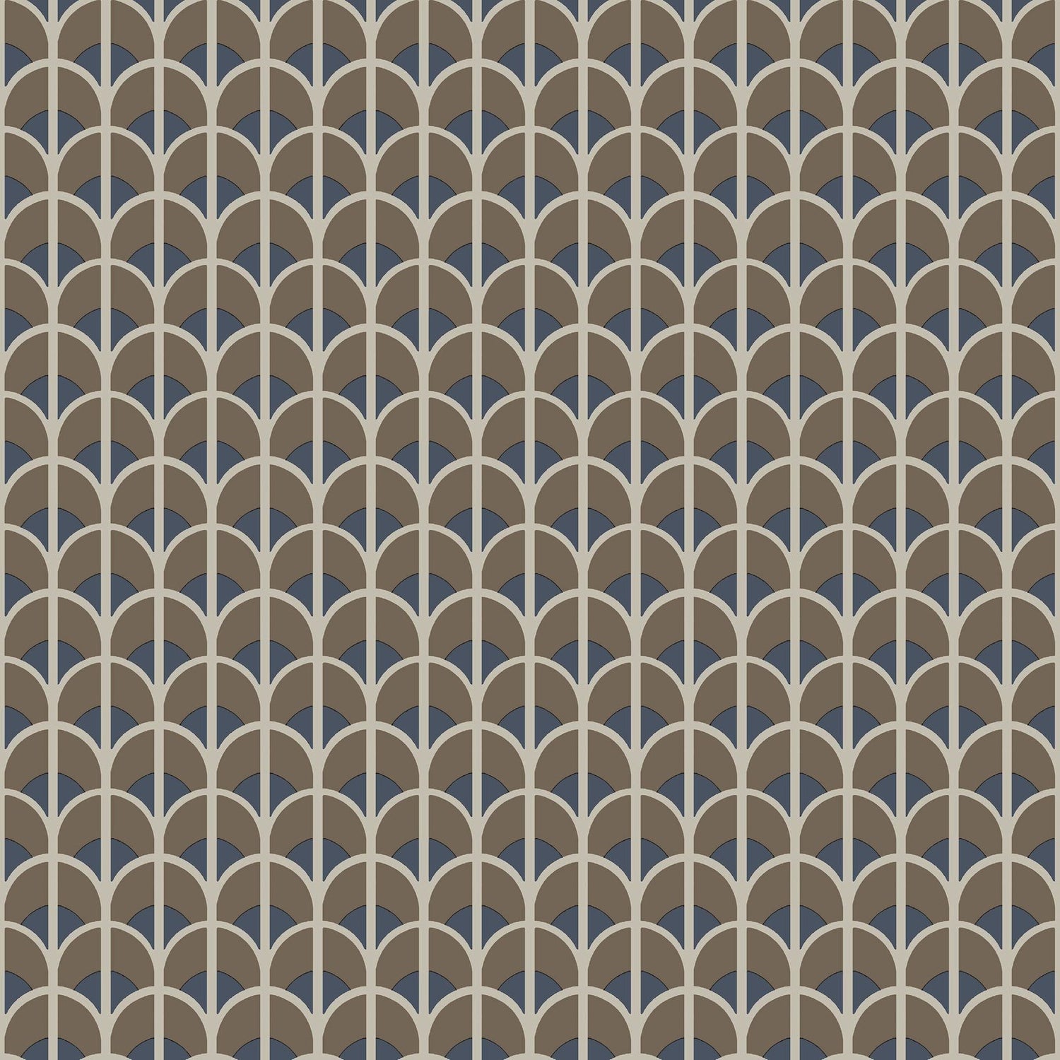 TESSUTO BOOM wallpaper in bronze brown color - pattern number 28869 - by Galerie in the Italian Style collection