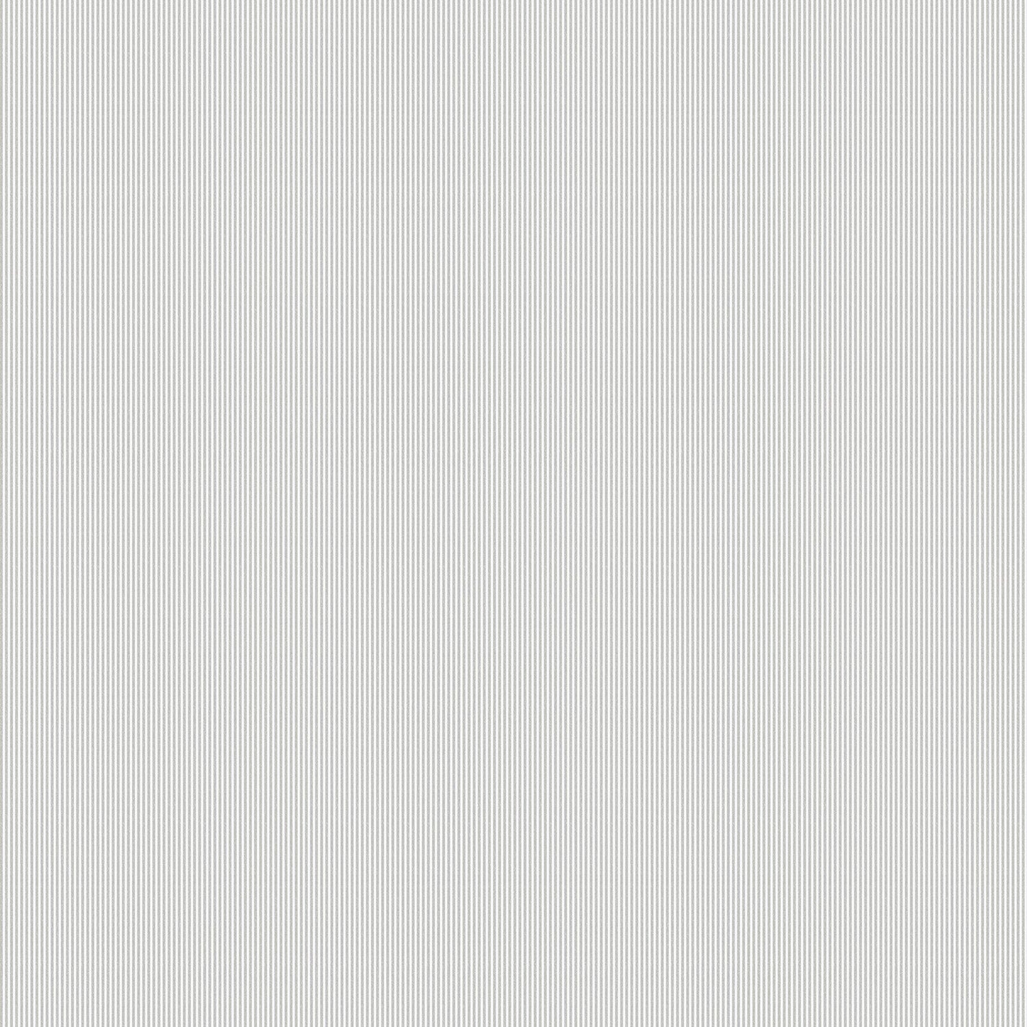 Tiny Stripes Wallpaper in Silver Grey color - pattern number 292-3 - by Galerie in the Bambino collection