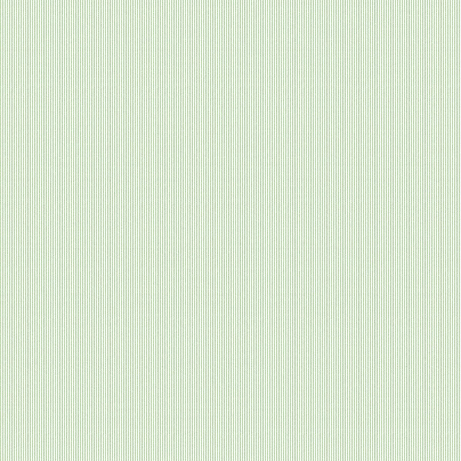 Tiny Stripes Wallpaper in Green color - pattern number 292-4 - by Galerie in the Bambino collection