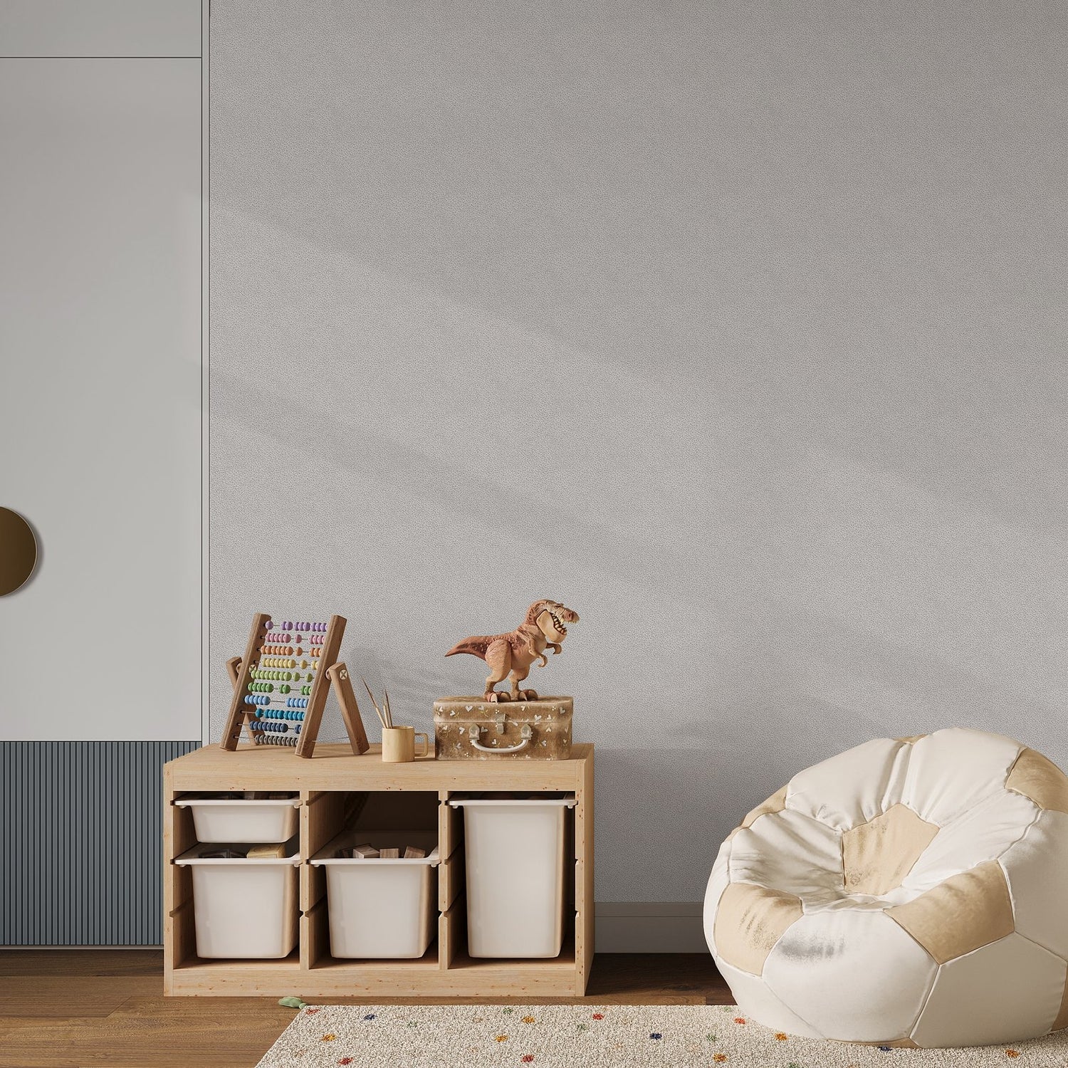Dropy Plain Wallpaper in Black color - pattern number 294-5 - by Galerie in the Bambino collection