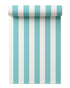 3 in Stripes Peel and Stick Wallpaper in aqua color - pattern number KK17024_Aqua_KH306 - by Katie Kime in the  collection