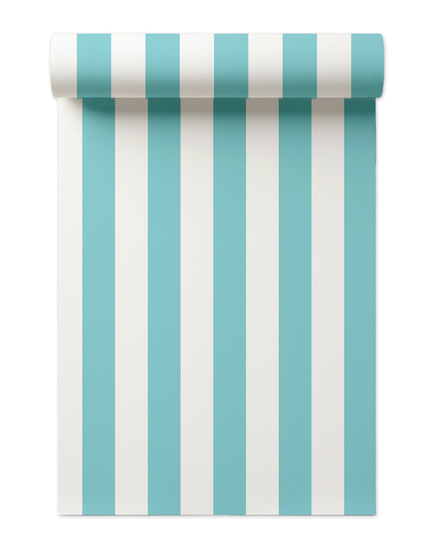 3 in Stripes Wallpaper in aqua color - pattern number KK17024_Aqua_KH300 - by Katie Kime in the  collection
