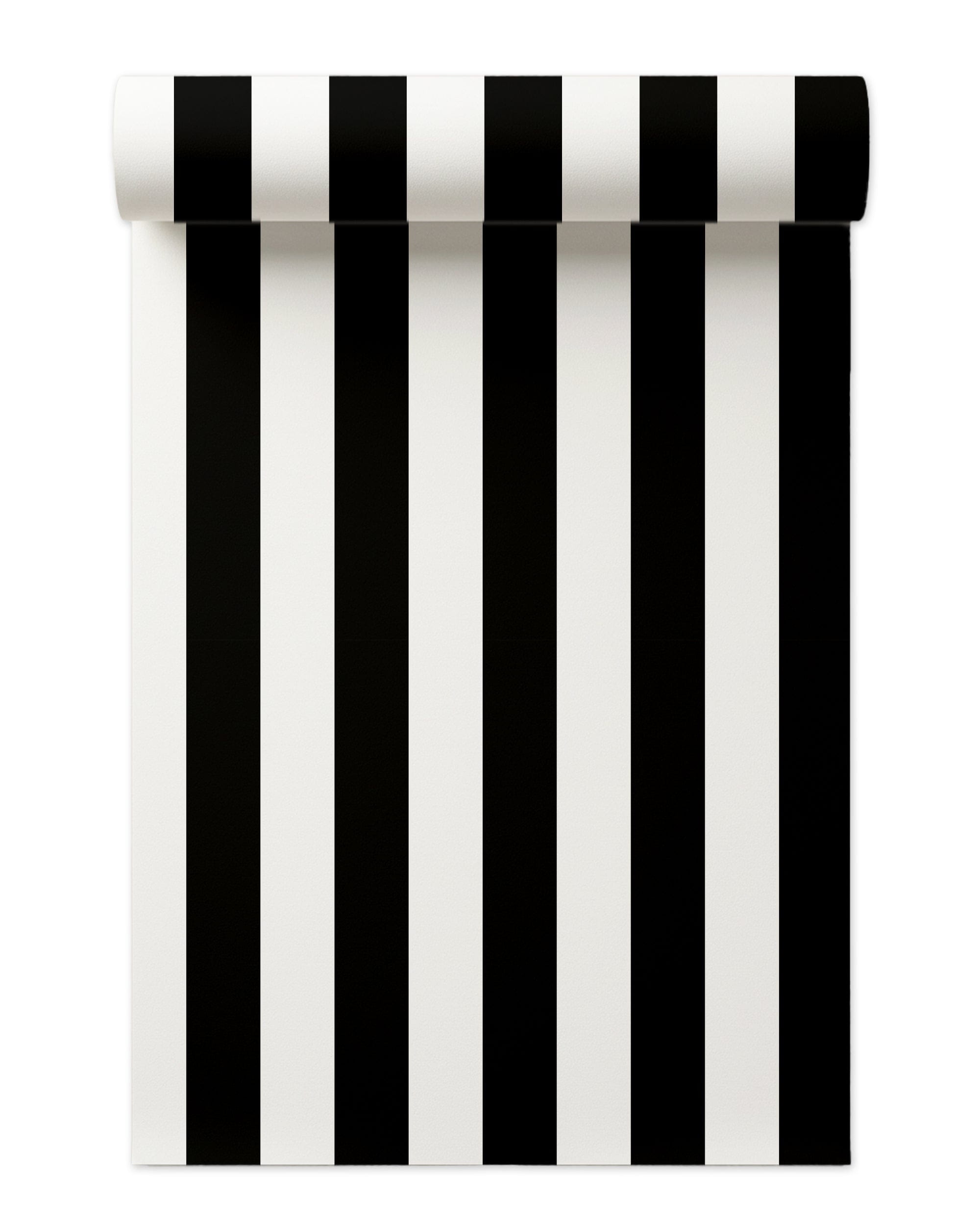 3 in Stripes Wallpaper in black color - pattern number KK17024_Black_KH300 - by Katie Kime in the  collection