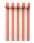 3 in Stripes Wallpaper in coral color - pattern number KK17024_Coral_KH300 - by Katie Kime in the  collection