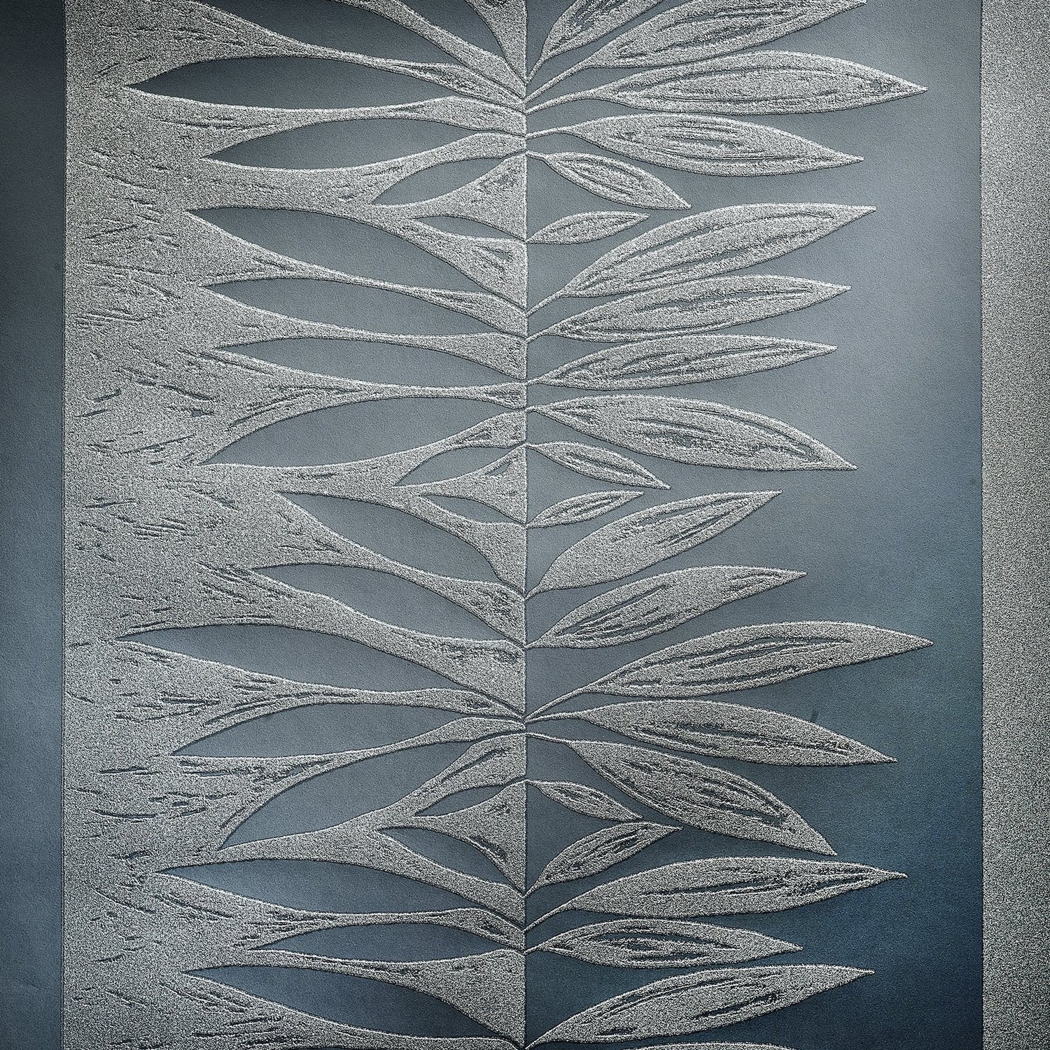 Passion Night Blue wallpaper in blue color - pattern number GH30018-23 - by Galerie in the Slow Living collection