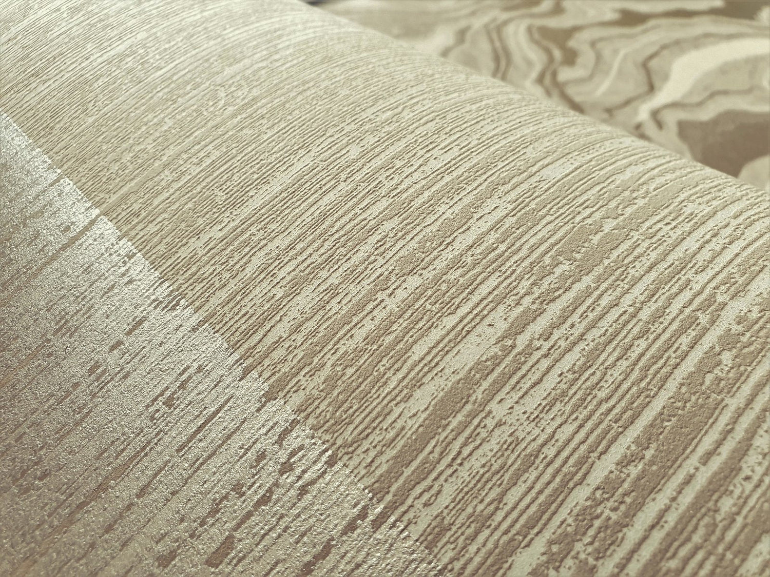 Simplicity Ochre Gold wallpaper in beige color - pattern number GH30023-23 - by Galerie in the Slow Living collection