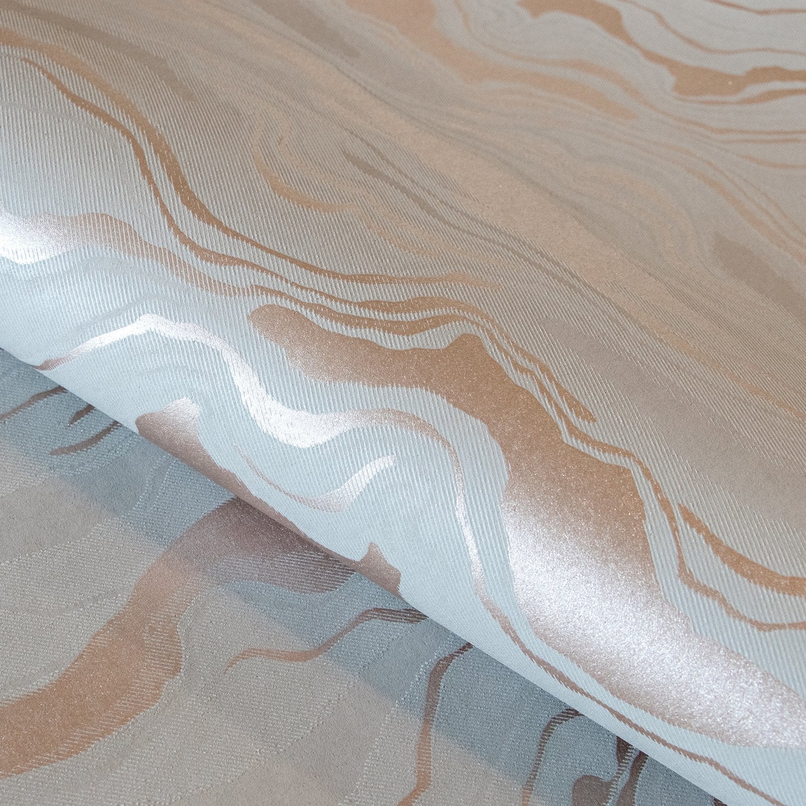 Reflection Dusty Lilac wallpaper in rose gold color - pattern number GH30025-23 - by Galerie in the Slow Living collection